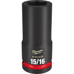 Dado de Impacto SHOCKWAVE 3/4" de 15/16", 6 Puntas Milwaukee