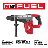 Rotomartillo SDS Plus 1-9/16" Inalambrico M18 Fuel Milwaukee (Solo Herramienta)