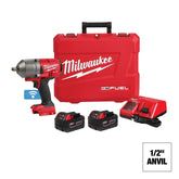 Pistola de Impacto Alto Torque 1/2" ONE KEY Milwaukee M18 FUEL KIT