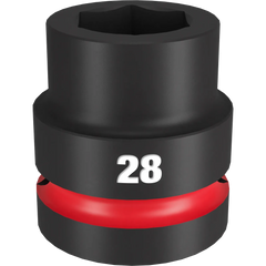 Dado de Impacto SHOCKWAVE 1" de 28mm, 6 Puntas Milwaukee