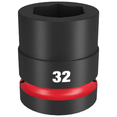 Dado de Impacto SHOCKWAVE 1" de 32mm, 6 Puntas Milwaukee