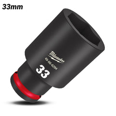 Dado de Impacto Largo SHOCKWAVE 1/2" de 33mm, 6 Puntas Milwaukee