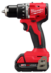 Taladro Percutor y Atornillador Compacto Brushless Inalambrico Milwaukee M18 KIT