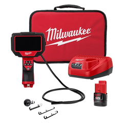 Camara de Inspección Inalambrica Milwaukee M12 M-SPECTOR 360° 1.2Mts largo KIT