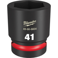 Dado de Impacto SHOCKWAVE 1" de 41mm, 6 Puntas Milwaukee
