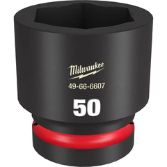 Dado de Impacto SHOCKWAVE 1" de 50mm, 6 puntas Milwaukee