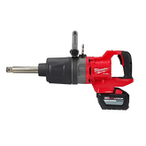 Llave de Impacto Alto Torque Anvil Largo C/Mango en D 1" Milwaukee M18 FUEL KIT