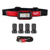 Linterna de Cabeza Recargable USB e Imantada Inalambrica 450 Lumenes