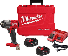 Llave de Impacto Medio Torque 1/2" Milwaukee M18 FUEL KIT