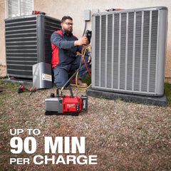 Bomba de Vacio 5 CFM Inalambrica Milwaukee M18 FUEL KIT