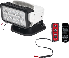 Foco de búsqueda con Control remoto 4250L M18, Con base Imantada Milwaukee (Solo equipo)