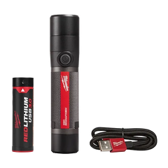 Linterna de mano 800L IP67 Inalambrica Carga USB Milwaukee KIT