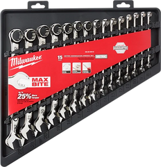 Set 15Pcs - Punta/Corona Metrico Milwaukee (48-22-9515)