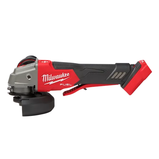 Esmeril 4-1/2" Vel. Variable, Gatillo Seguridad + Frenado Rápido Inalambrico Milwaukee M18 FUEL (Solo Herramienta)
