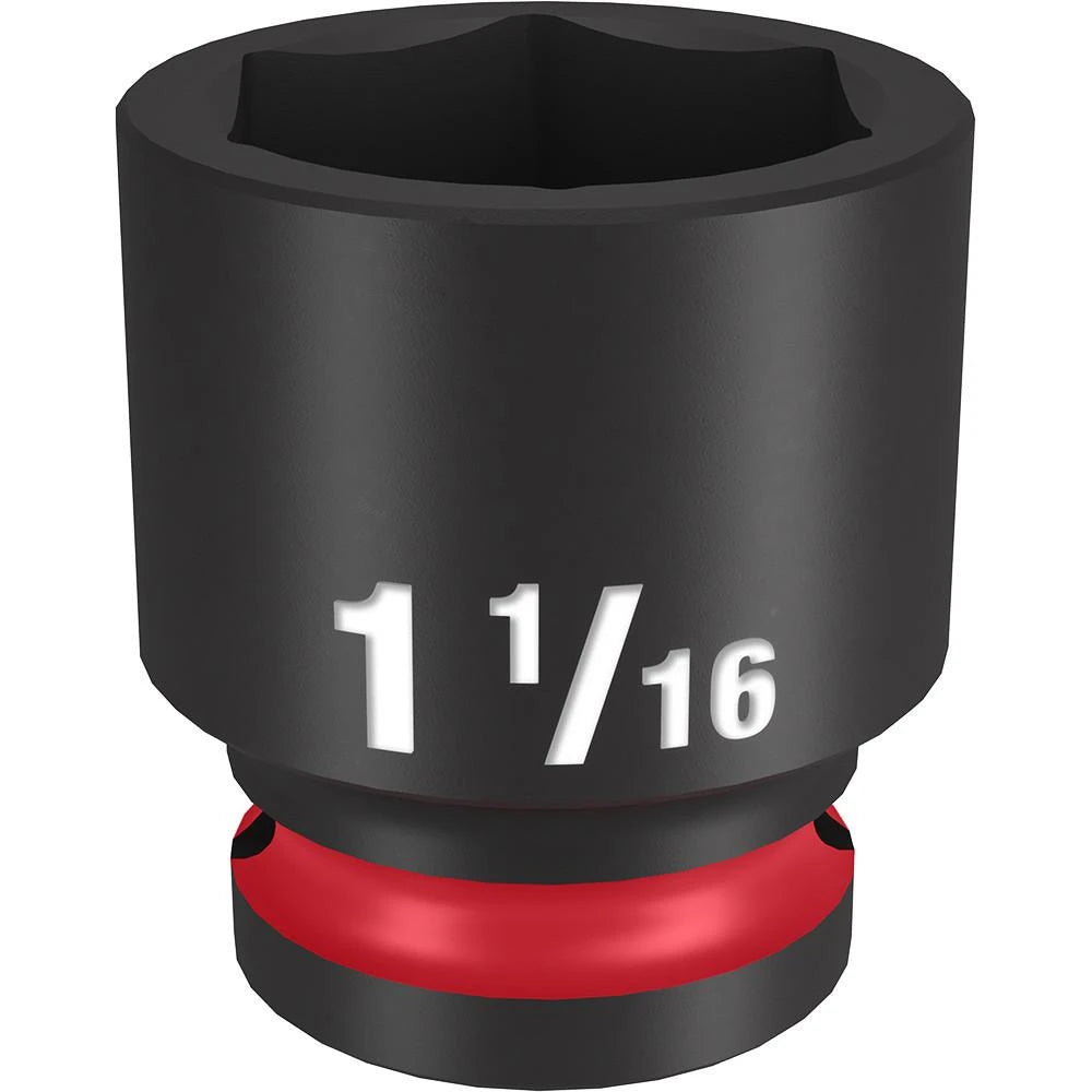 Dado de Impacto SHOCKWAVE 1/2" de 1-1/16", 6 Puntas Milwaukee