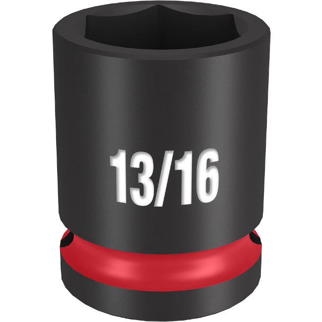 Dado de Impacto SHOCKWAVE 1/2" de 13/16", 6 Puntas Milwaukee