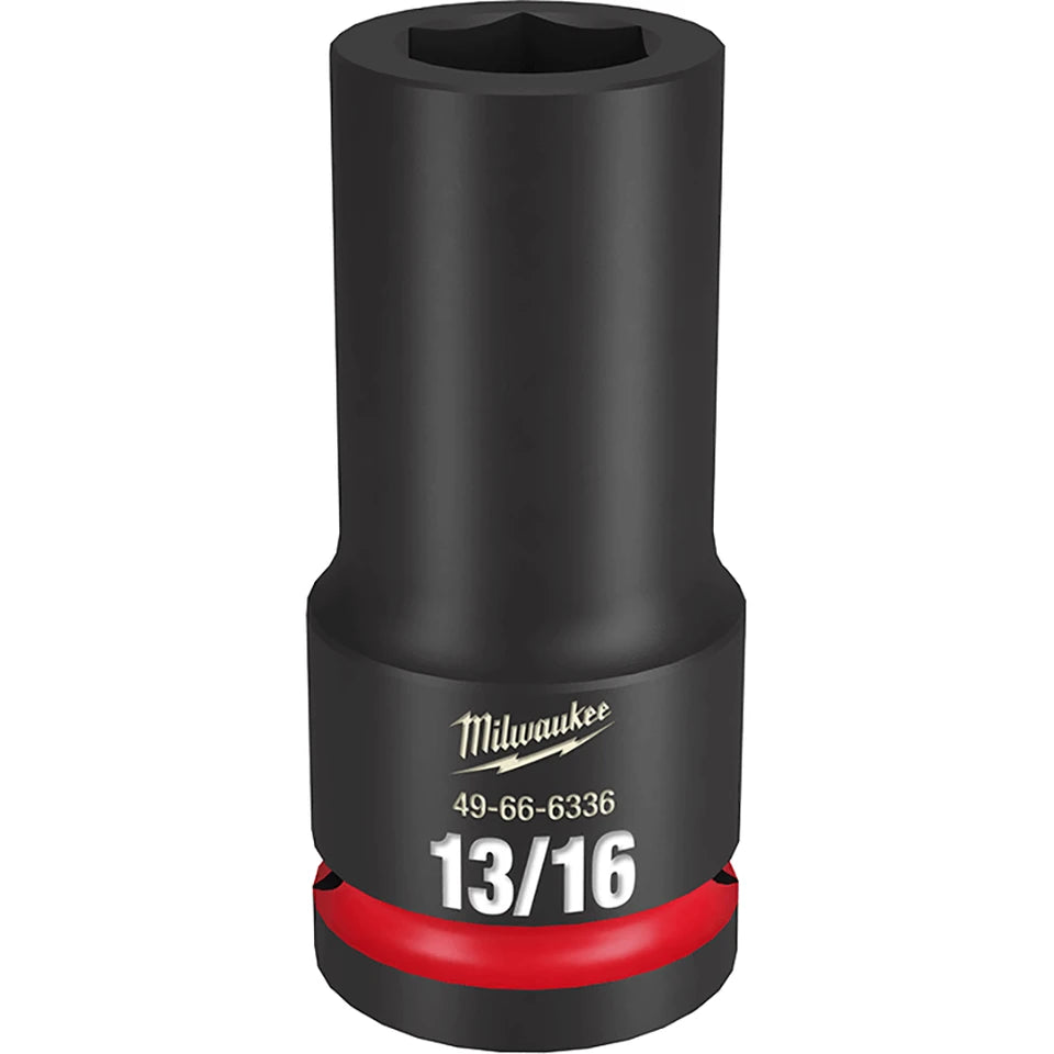 Dado de Impacto SHOCKWAVE 3/4" de 13/16", 6 Puntas Milwaukee
