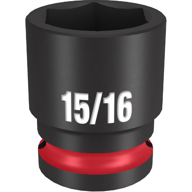 Dado de Impacto SHOCKWAVE 1/2" de 15/16", 6 Puntas Milwaukee