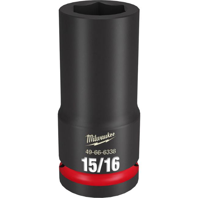 Dado de Impacto SHOCKWAVE 3/4" de 15/16", 6 Puntas Milwaukee