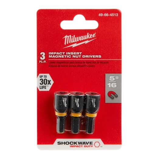 Set 3pcs Dado Magnetico Tuerca 5/16" (49-66-4513)