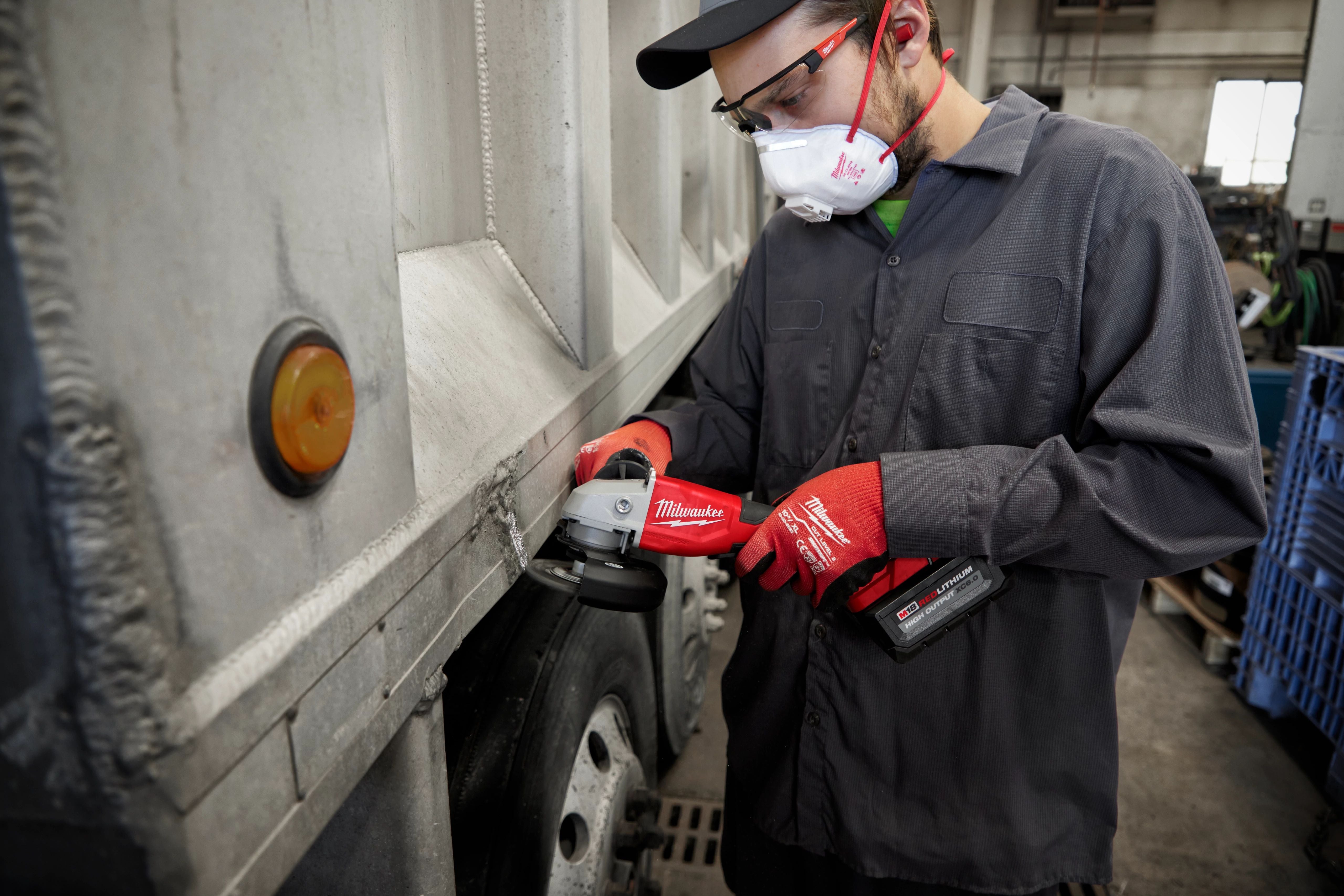 Esmeril 4-1/2" Gatillo Seguridad Inalambrico Milwaukee M18 FUEL (Solo Herramienta)