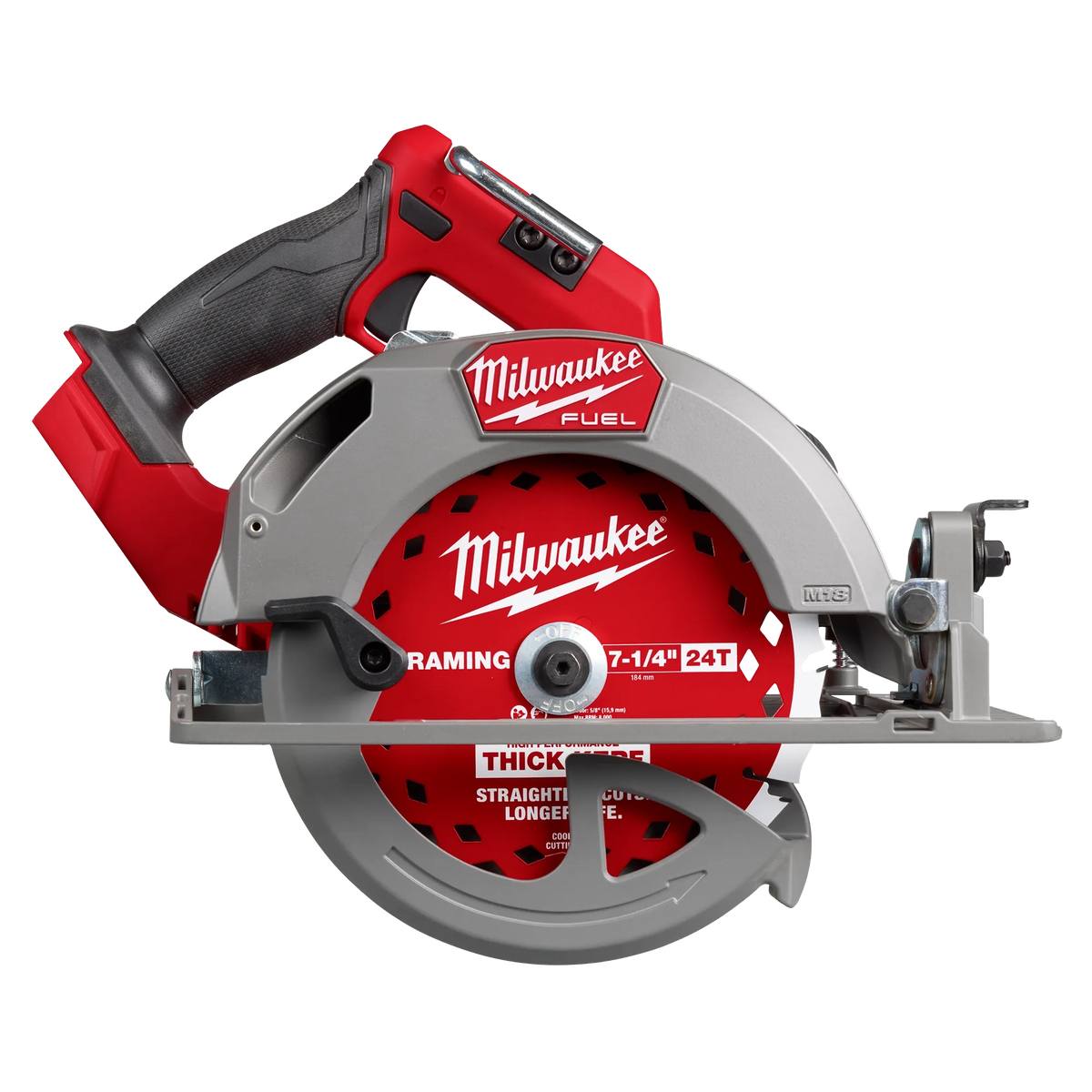 Sierra Circular 7-1/4" Inalambrica Milwaukee M18 FUEL (Solo Herramienta)