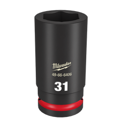 Dado de Impacto Largo SHOCKWAVE 3/4" de 31mm, 6 Puntas Milwaukee