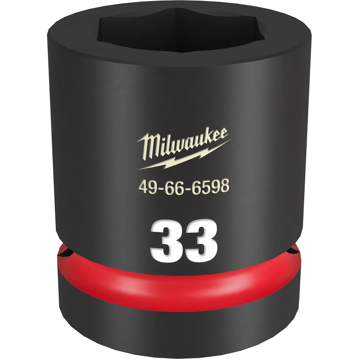 Dado de Impacto SHOCKWAVE 1" de 33mm, 6 Puntas Milwaukee
