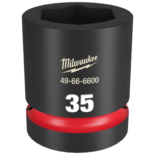 Dado de Impacto SHOCKWAVE 1" de 35mm, 6 Puntas Milwaukee