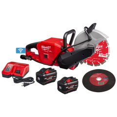 Sierra de Corte 9" Metal/Concreto ONE KEY Inalambrica Milwaukee M18 FUEL KIT