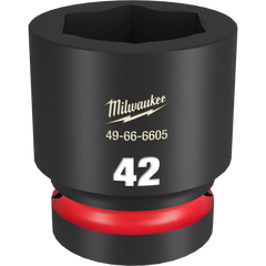Dado de Impacto SHOCKWAVE 1" de 42mm, 6 Puntas Milwaukee