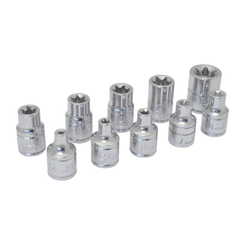 Jgo Dados Torx Hemb 3/8" 10Pz Urrea