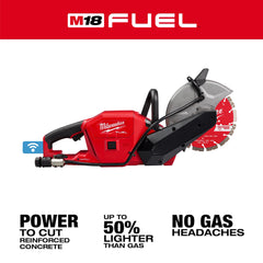 Sierra de Corte 9" Metal/Concreto ONE KEY Inalambrica Milwaukee M18 FUEL KIT