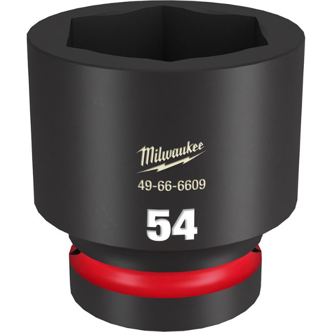 Dado de Impacto SHOCKWAVE 1" de 54mm, 6 Puntas Milwaukee