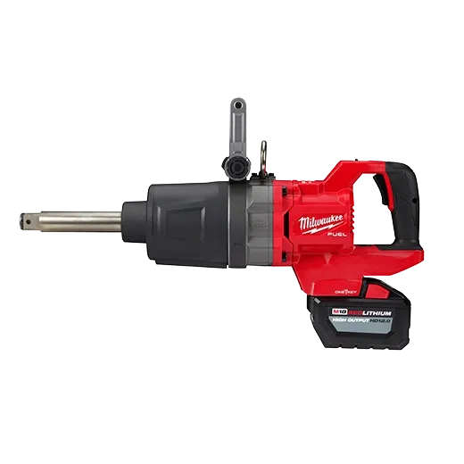 Llave de Impacto Alto Torque Anvil Largo C/Mango en D 1" Milwaukee M18 FUEL KIT