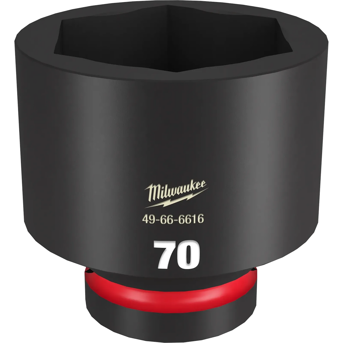 Dado de Impacto SHOCKWAVE 1" de 70mm, 6 Puntas Milwaukee