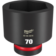 Dado de Impacto SHOCKWAVE 1" de 70mm, 6 Puntas Milwaukee