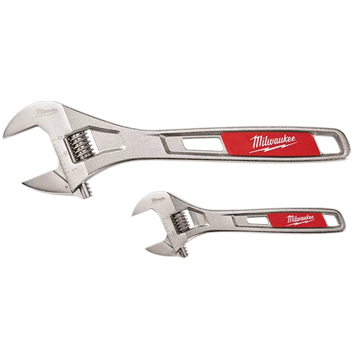 Set 2Pcs Llaves Ajustables (Francesa) 6" y 10" (48-22-7400)