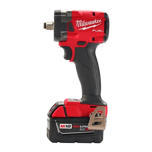 Pistola de Impacto Bajo Torque Compacta 1/2" Milwaukee M18 FUEL KIT