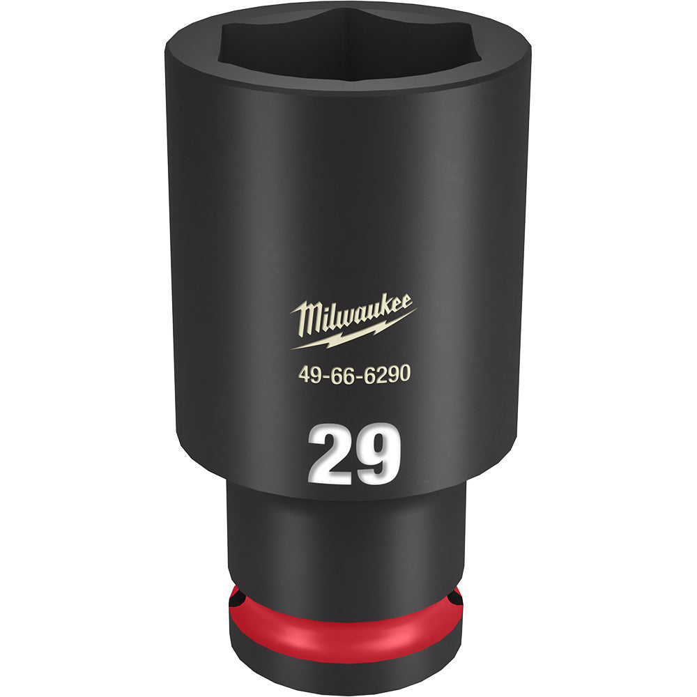 Dado de Impacto Largo SHOCKWAVE 1/2" de 29mm, 6 Puntas Milwaukee