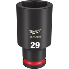 Dado de Impacto Largo SHOCKWAVE 1/2" de 29mm, 6 Puntas Milwaukee