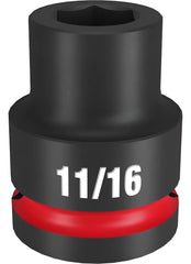 Dado de Impacto SHOCKWAVE 3/4" de 11/16", 6 Puntas Milwaukee