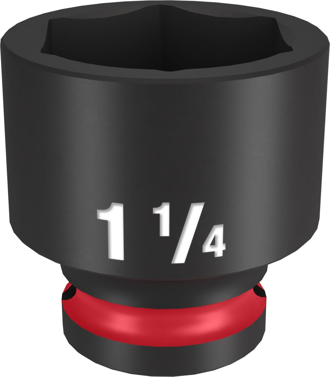 Dado de Impacto SHOCKWAVE 1/2" de 1-1/4", 6 Puntas Milwaukee
