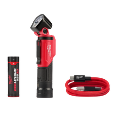 KIT Linterna Pivotante 500L USB-C, IP54 Imantada Milwaukee (1 Batería)