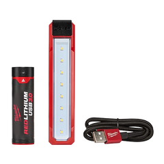 KIT Reflector de Bolsillo 445L USB-C, IP54 Imantada Milwaukee (1 Batería)