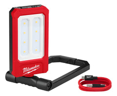 Linterna de Trabajo 500L USB-C, IP54 Imantada Milwaukee
