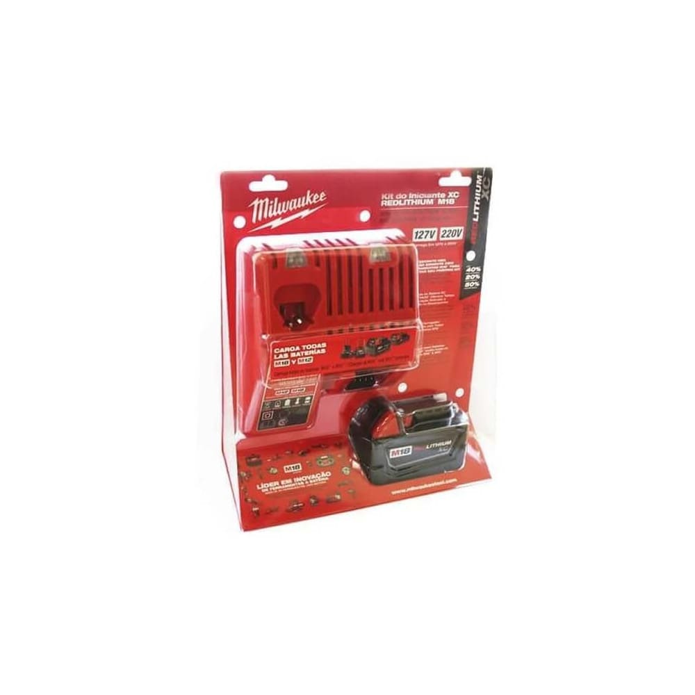 BATERIA M18 5.0 AH + CARGADOR M18 MILWAUKEE 48-5950