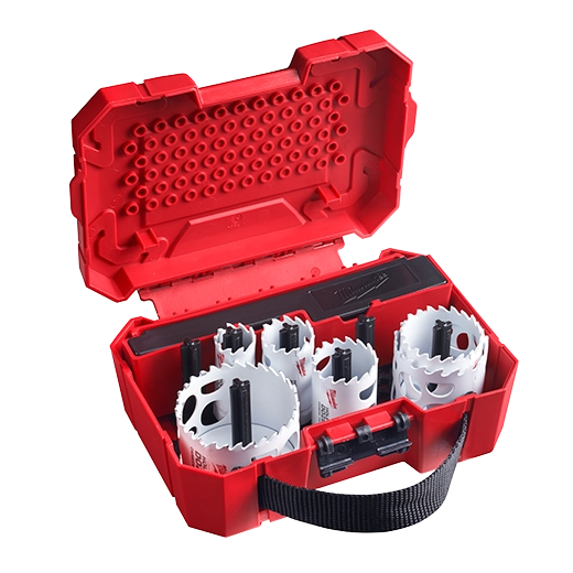 Kit 10Pcs - Sierras Copas with Diente Carburo Tungsteno Milwaukee HOLE DOZER